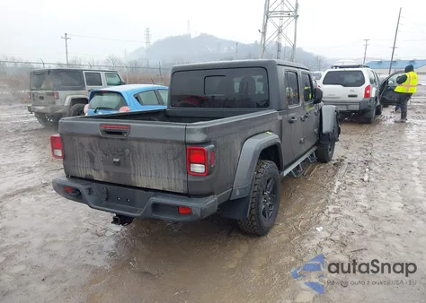 2021 Jeep Gladiator Sport S 4X4 z USA, uszkodzony, nr VIN 1C6HJTAG7ML549851